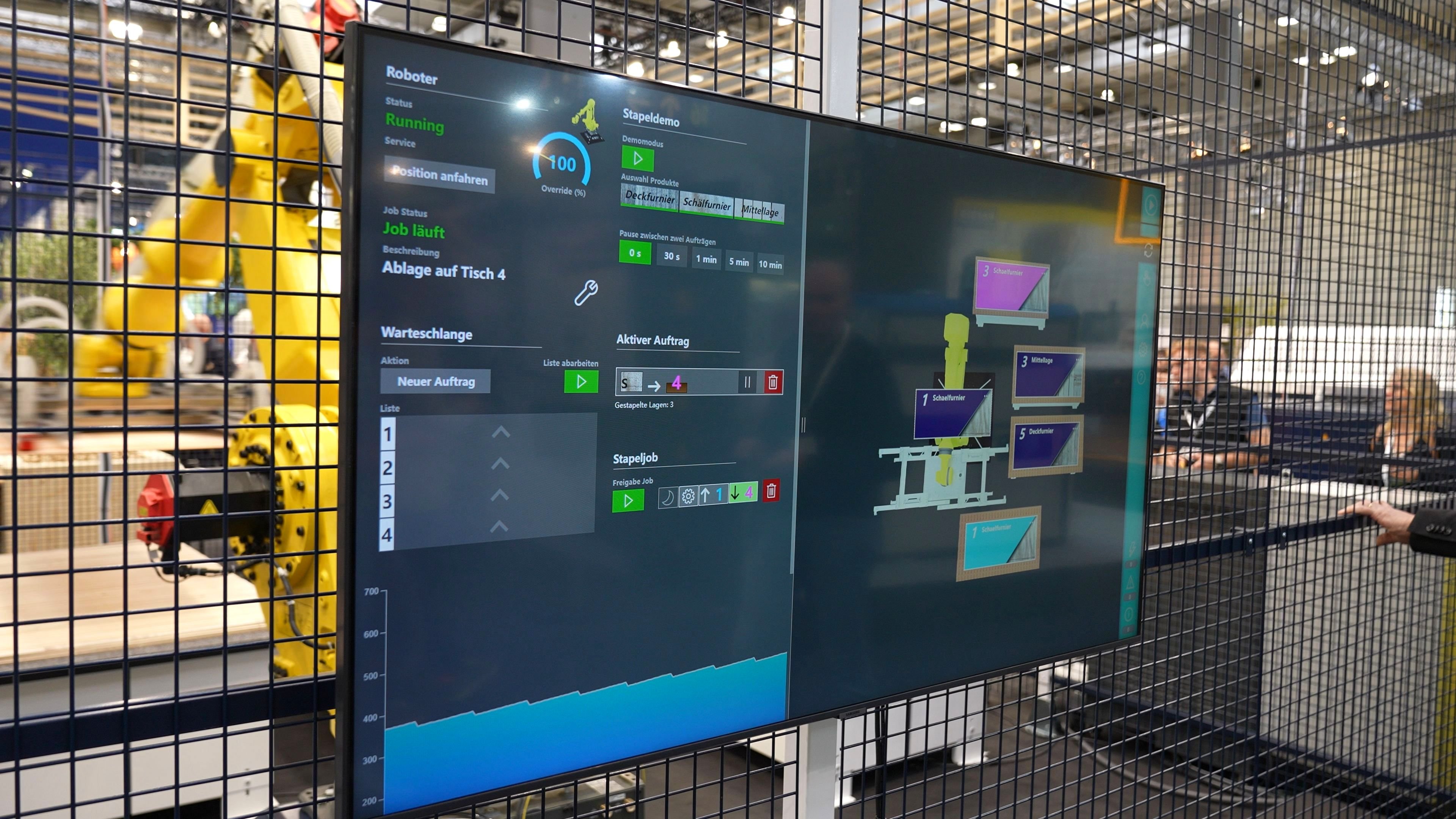 woodworking machinery intuitive interface for automation